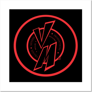 Villain Minded Trademark Design (VM Red) Posters and Art